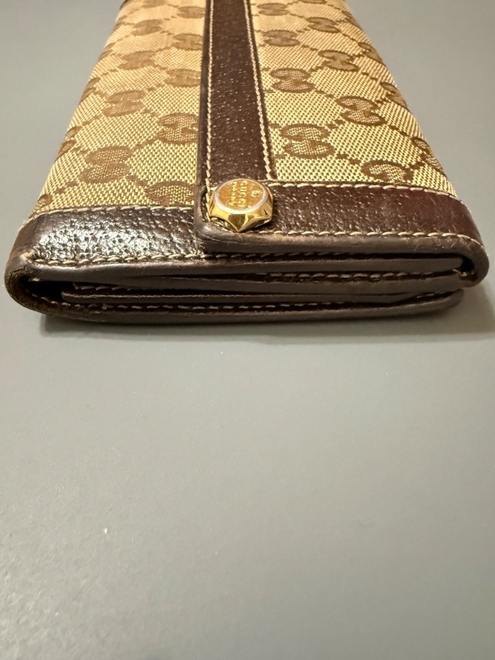 Gucci Long Canvas Wallet - Picture 3 of 8
